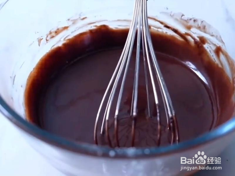 零难度巧克力古早蛋糕的做法