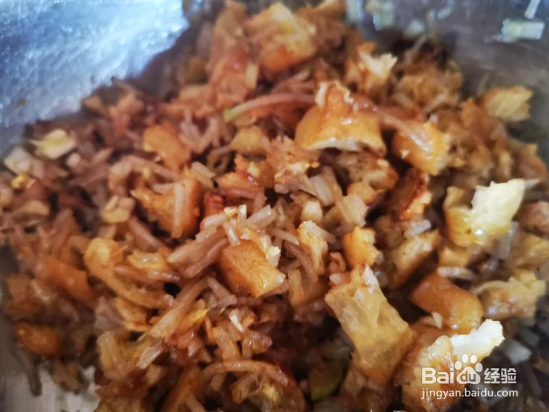 白菜粉丝素包子的做法