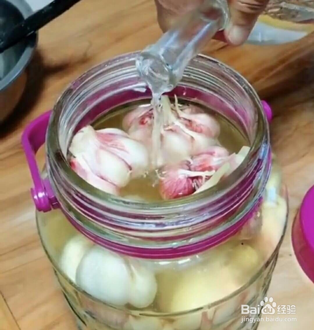 糖醋蒜家庭做法