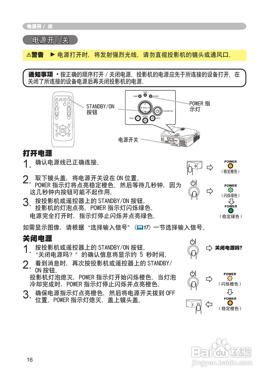 日立 CP-X444投影机说明书:[2]