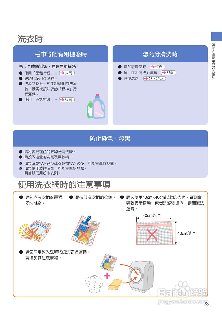 日立SF-BD3300TR洗衣机使用说明书:[3]