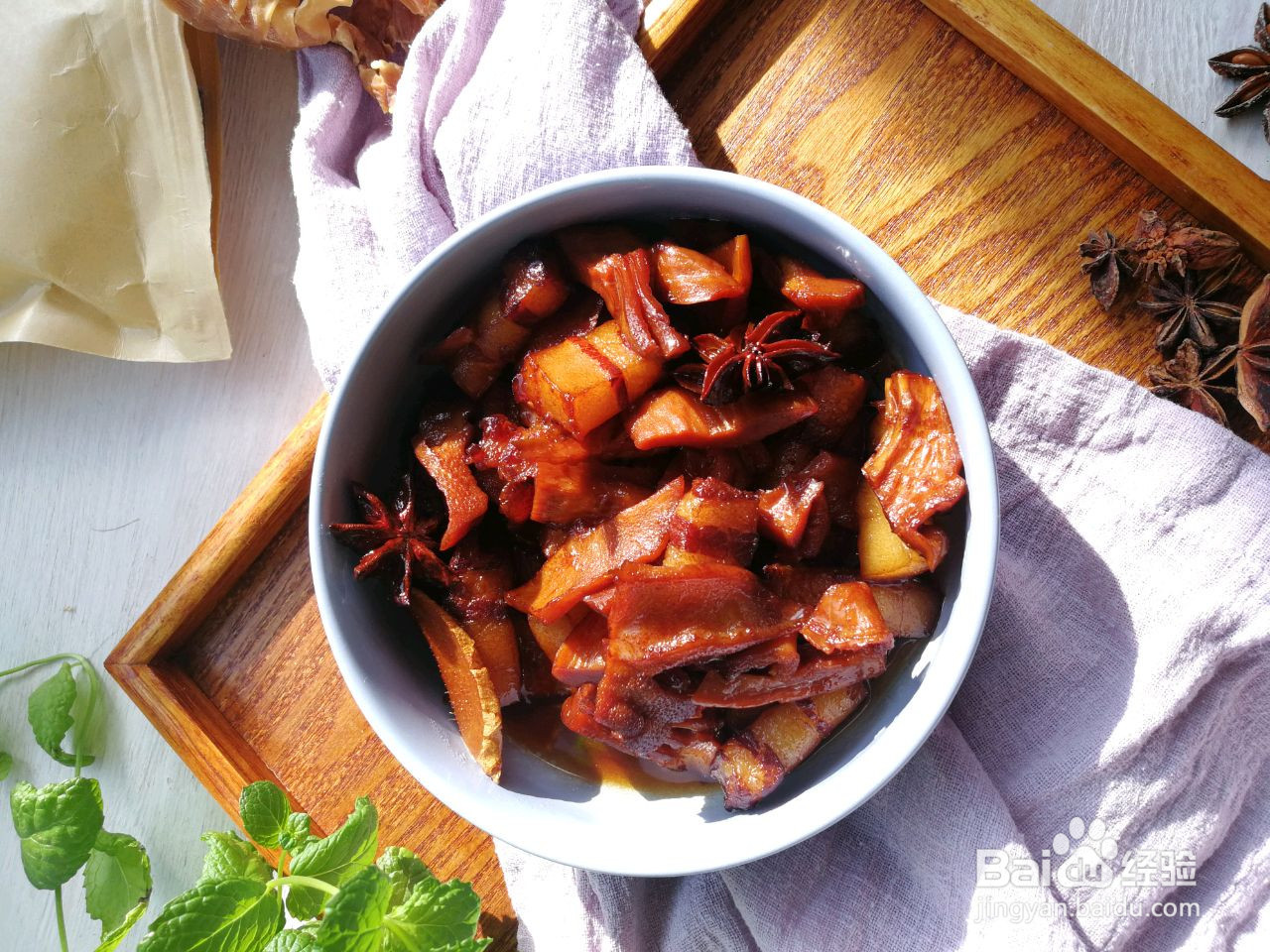 笋干红烧肉的做法