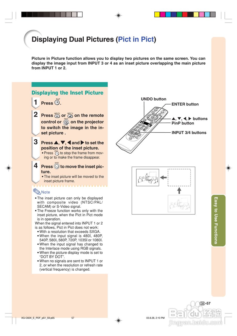 夏普XG-C60X投影机使用说明书:[7]