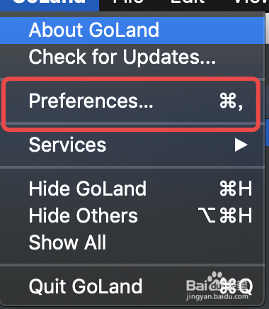 goland如何设置字体
