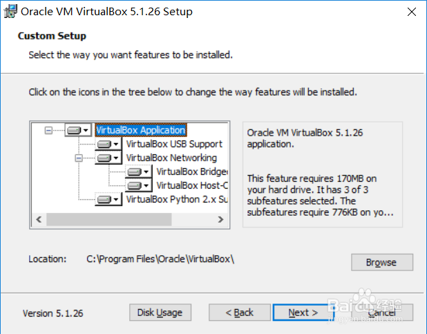 Windows 10系统安装oracle之VM_VirtualBox