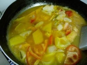 芒果鳕鱼制作过程