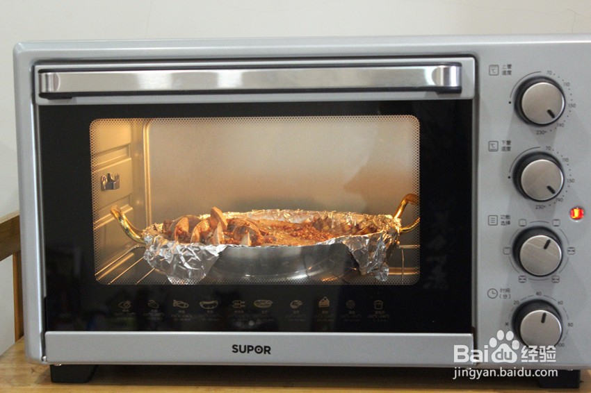 蒜香烤虾贝的做法