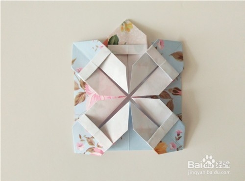 折纸----制作一个花朵相框
