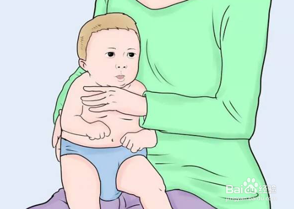 给宝宝拍嗝的方法