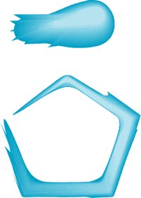 Freehand创建精美的空心封套图案