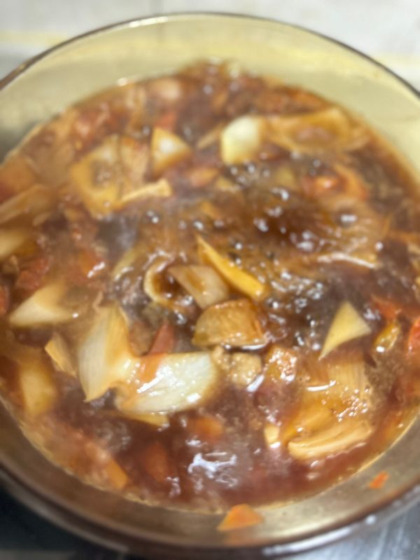 番茄土豆炖牛腩