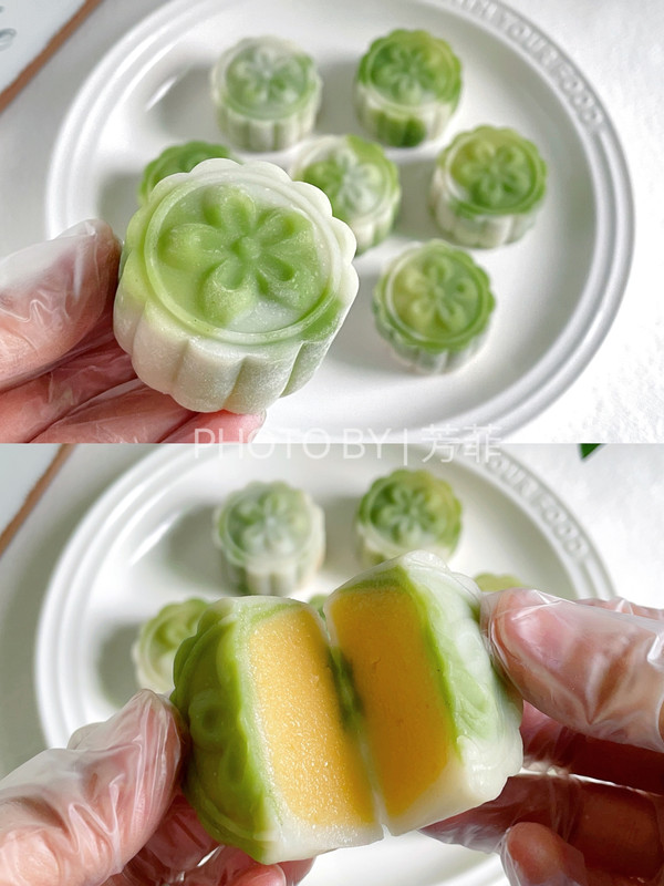 奶黄馅冰皮月饼冷藏三天也不怕硬