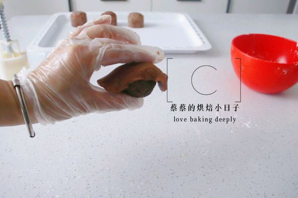 巧克力奶酪酥皮月饼