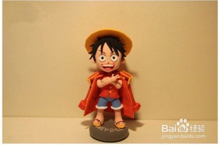 《海贼王》——路飞DIY超轻粘土制作教程