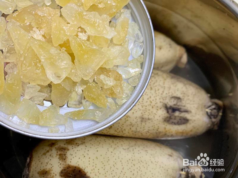 糯米桂花糖藕的做法