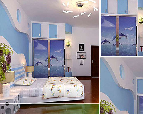 怎样打造儿童房背景墙