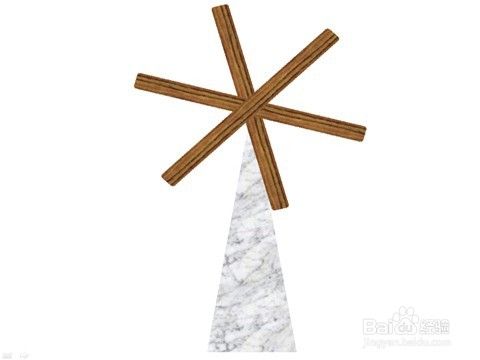 如何利用ppt做一个简易可旋转的风车