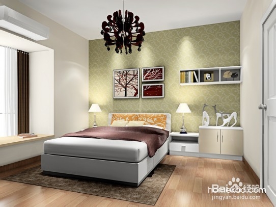 英伦气质 淡雅高品质生活卧室