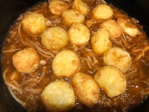 金针菇烧日本豆腐