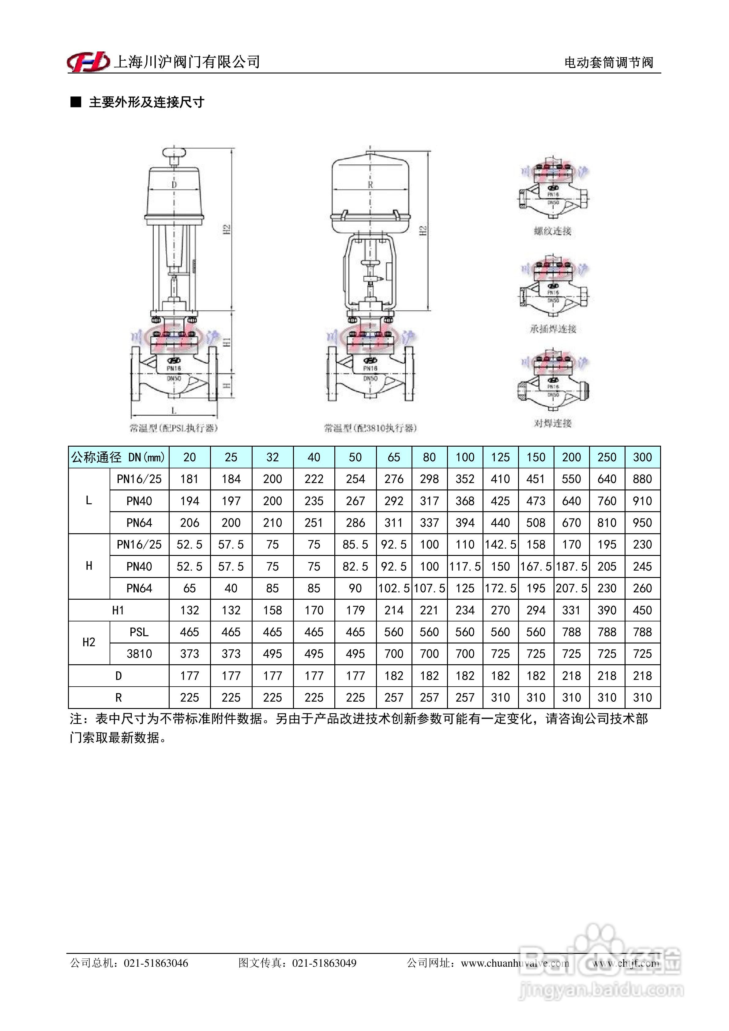 ZDSM电动套筒调节阀安装使用手册:[1]