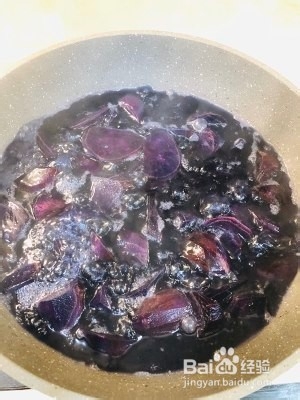 怎么做紫薯牛奶羹