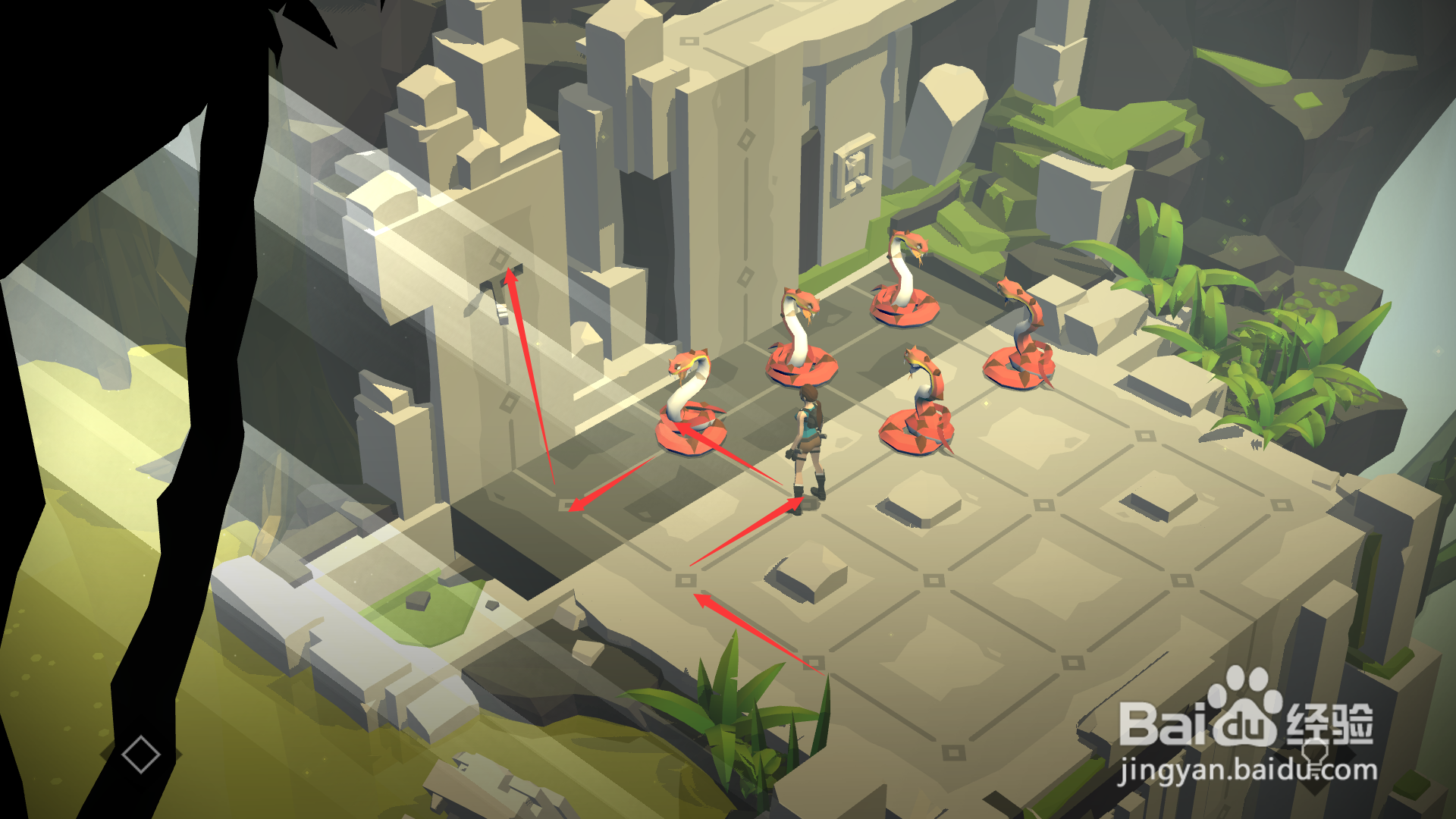 古墓丽影传说迷踪第二章第1关毒蛇沼泽攻略