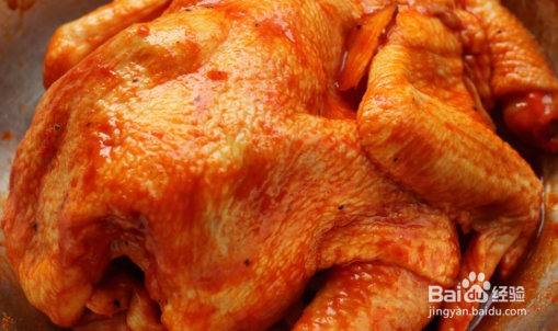 用烤箱烤鸡的制作方法