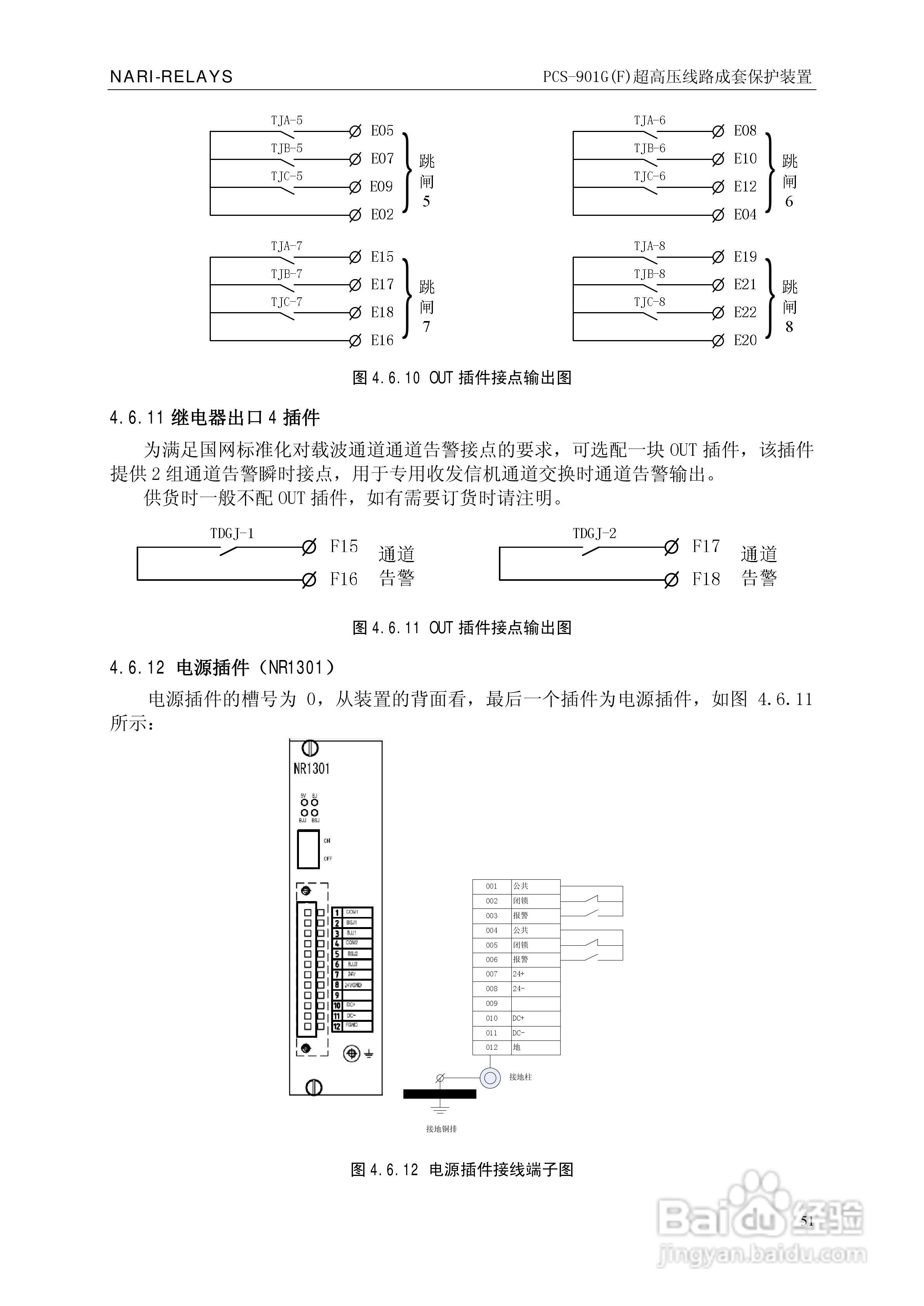 南瑞PCS-901G(F)超高压线路成套保护装置使用说明书:[6]