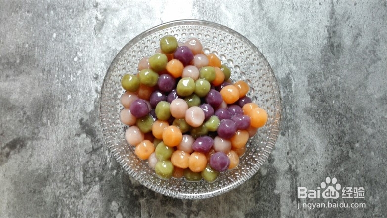 椰奶红豆芋圆的制作方法