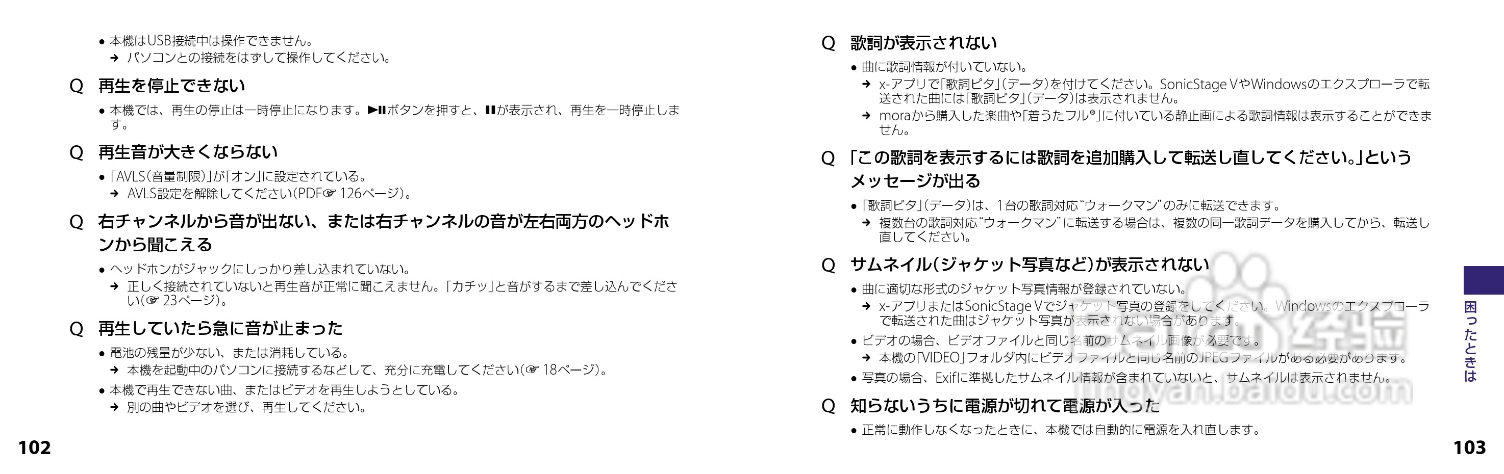 SONY NW-S644数码随身听说明书:[6]
