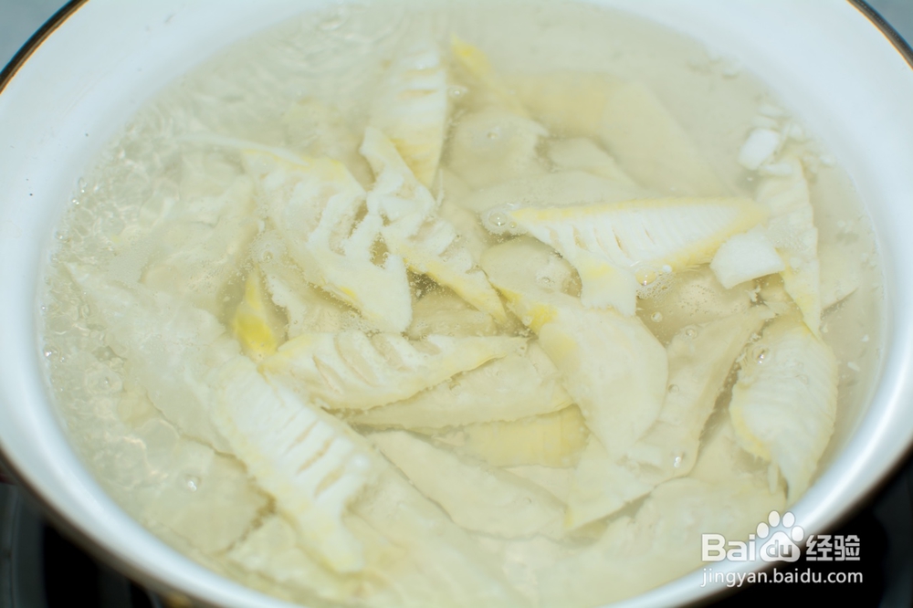 田园美食油焖春笋