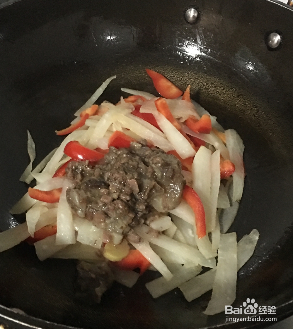 怎样做好吃萝卜炒牛腩