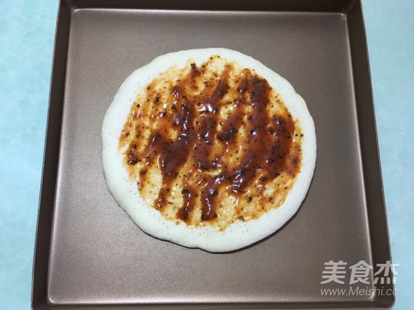 美味的牛排披萨