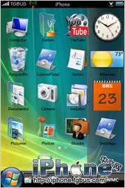 手把手教你把iPhone变成完美Vista界面
