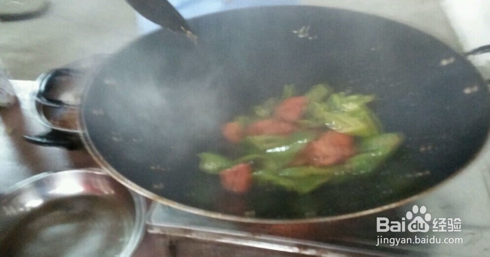 自家长辈的私房菜爆炒猪肚