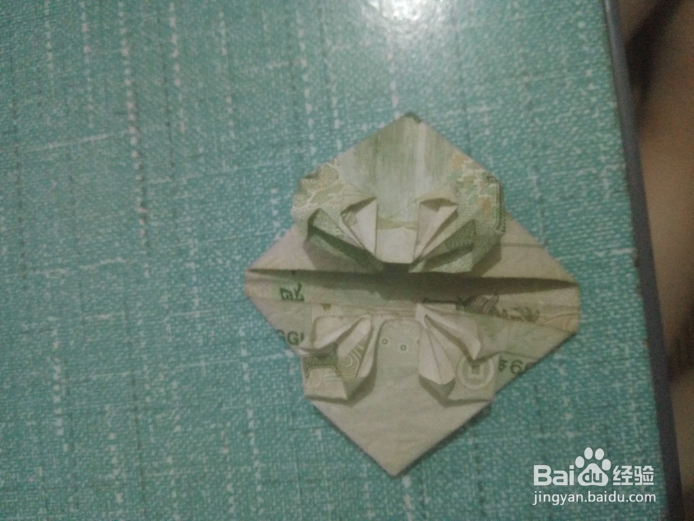 如何用一元钱折爱心