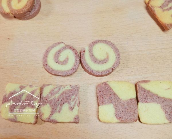 紫薯棒棒糖曲奇饼干