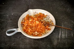 南瓜蛋黄焗鸡翅的做法