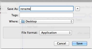 Mac10.9.5上怎么批量重命名文件