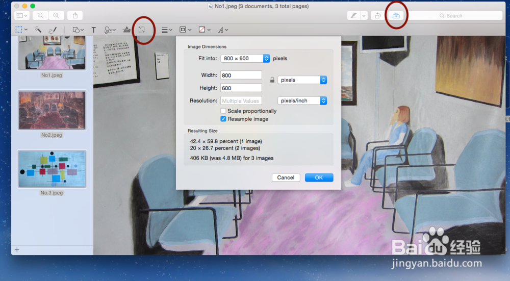 Mac使用技巧--Preview预览软件批处理图片