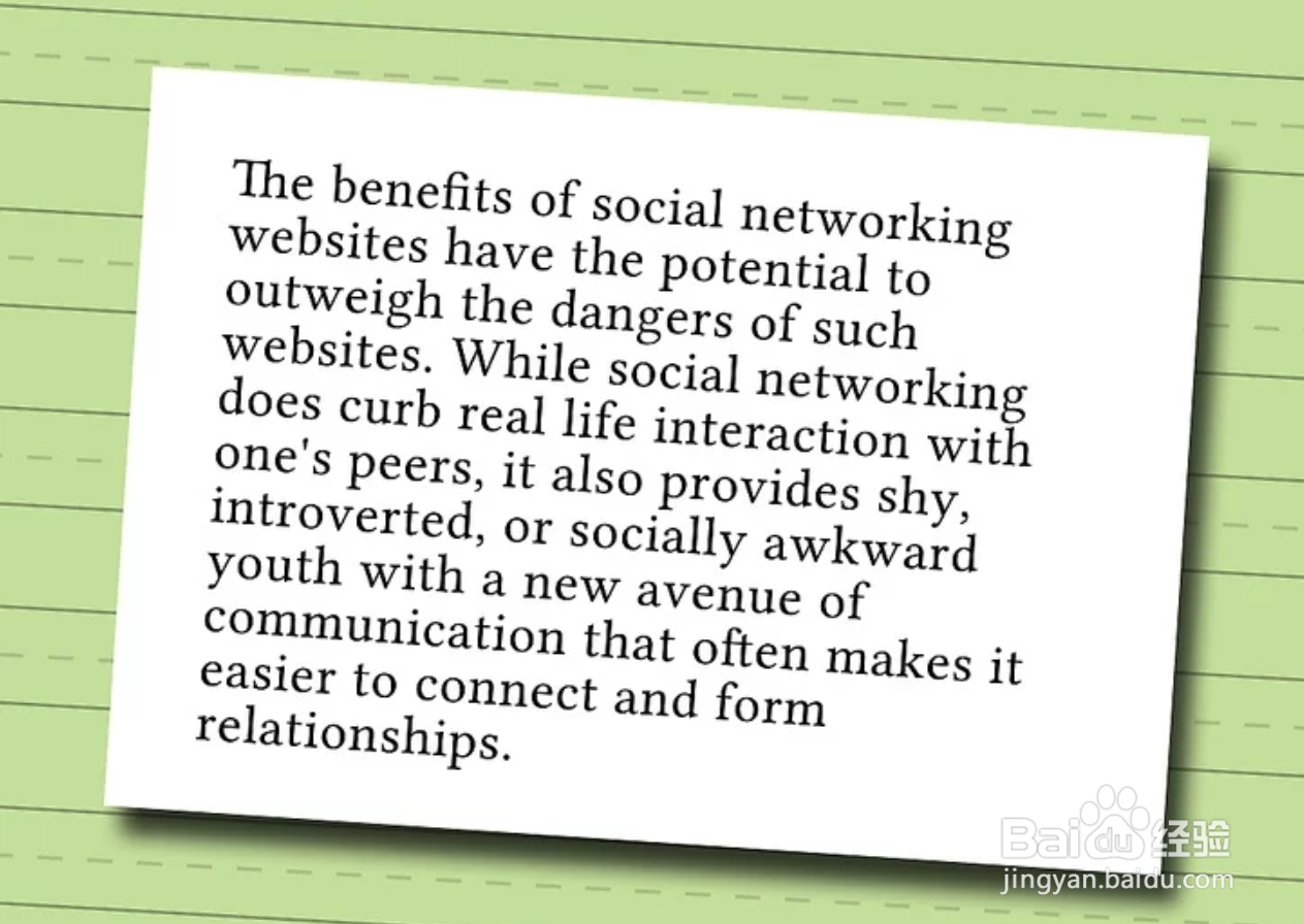 如何写英文短评