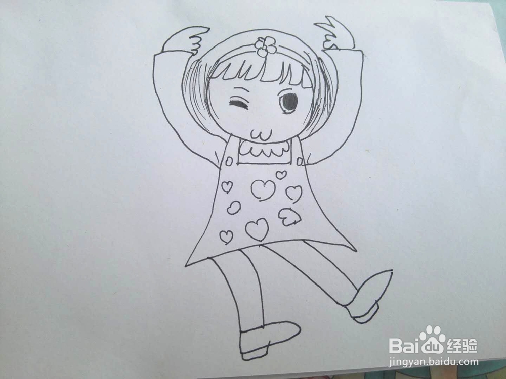 简笔画之卡通人物经验分享九