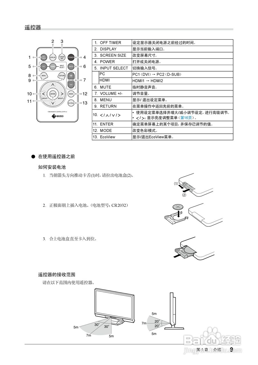 FORIS FS2332彩色液晶显示器用户说明书:[1]