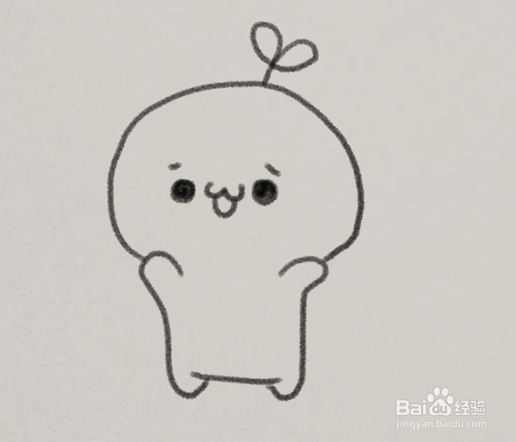 萌团子简笔画大全