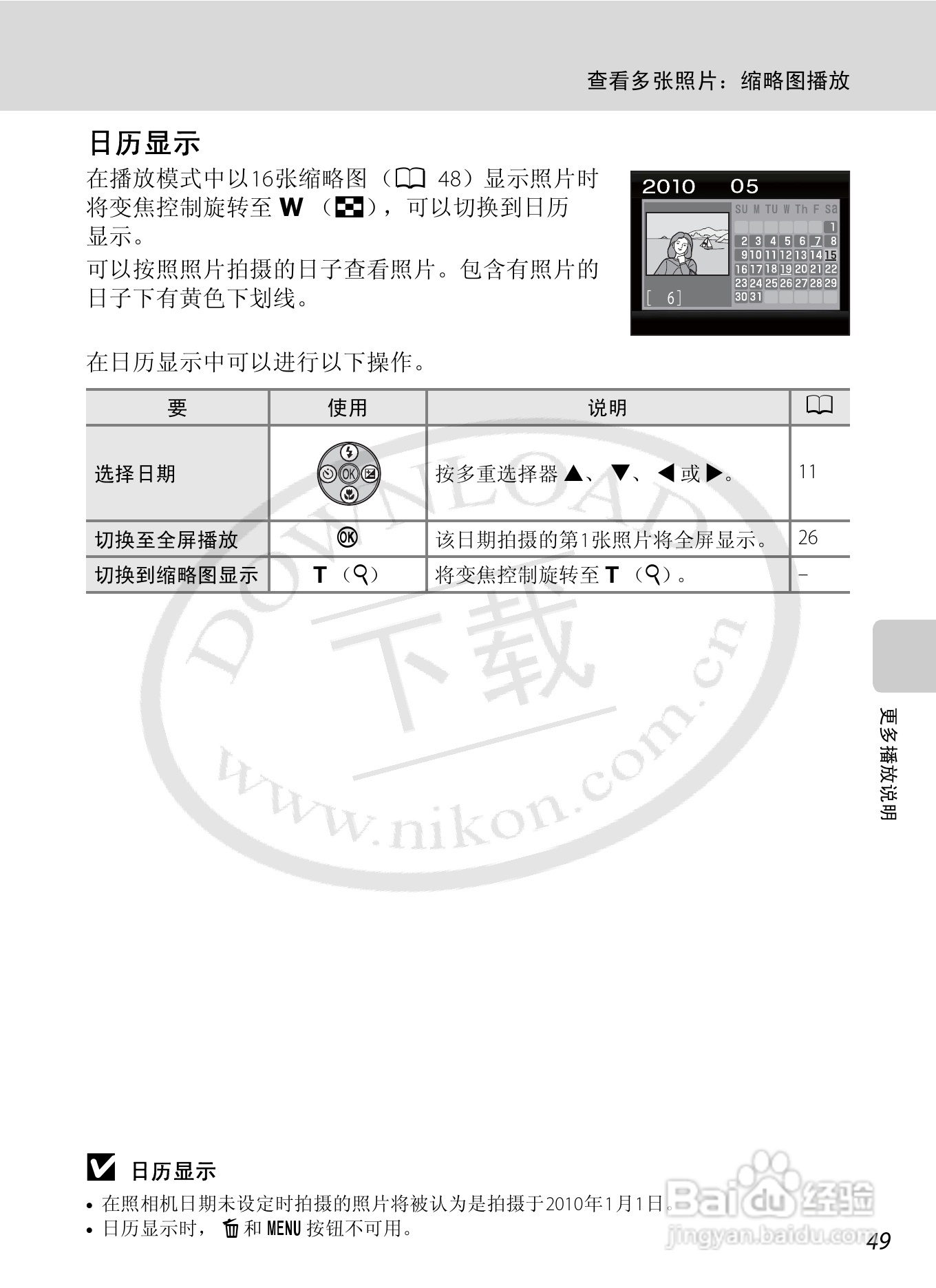 尼康L21L22数码相机说明书:[7]