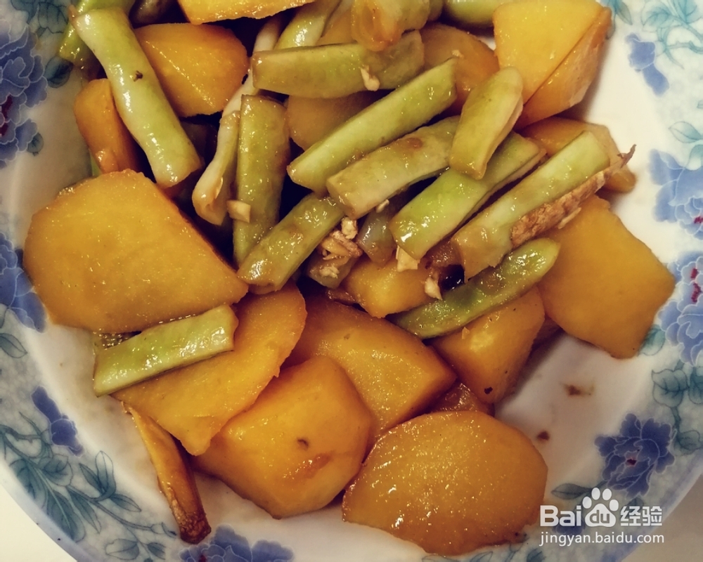 吃不胖的闺女芸豆炖土豆