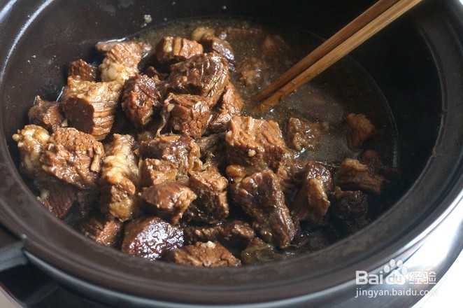 家常炖牛肉的做法