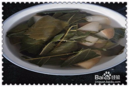 夏季止咳小妙招,枇杷叶冰糖雪梨怎么做