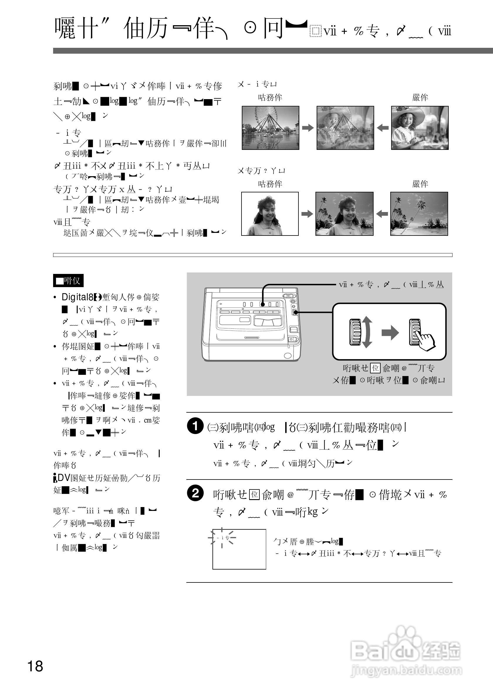 SONY GV-D200摄像机电源适配器说明书:[2]