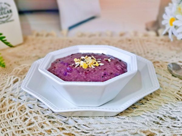 紫薯藜麦小米粥